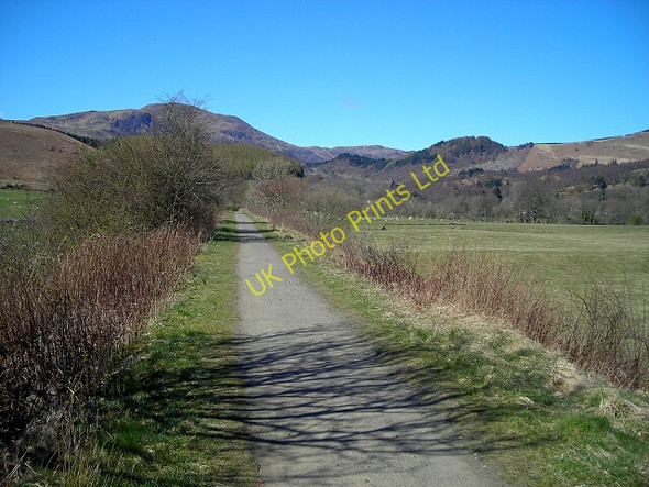 Photo 6"x4" Callander to Strathyre Cycleway with Ben Ledi Beyond Callander c2007