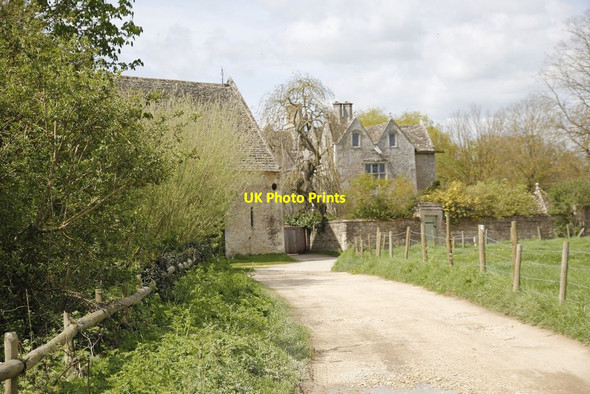 Photo 6"x4" Manor on the corner Eaton Hastings c2012