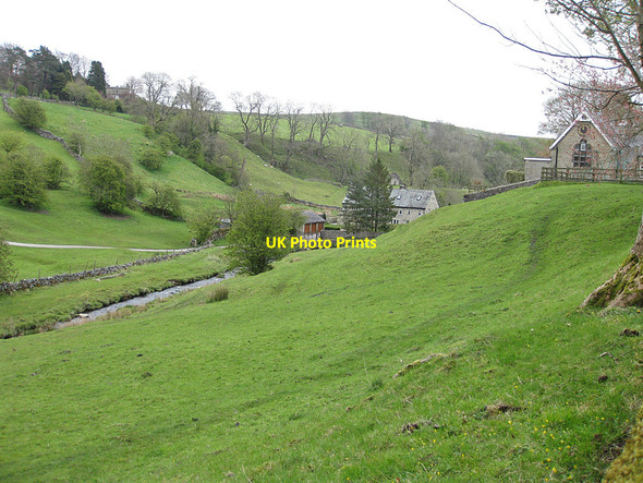 Photo 6"x4" Hebden Beck valley Hebden c2012