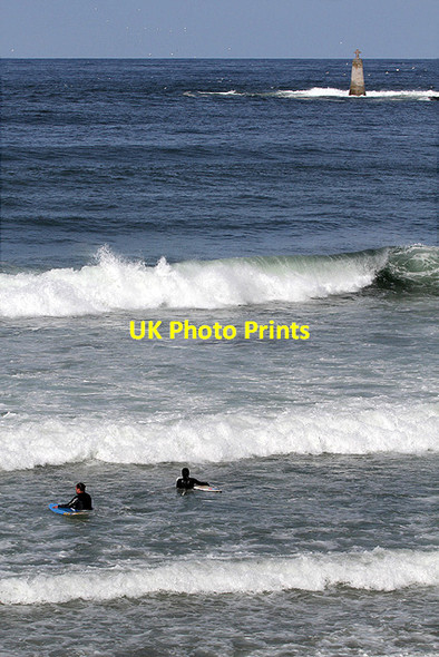 Photo 6"x4" Surfers at Seacliff Blackdykes\/NT5883 c2012