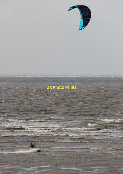 Photo 6"x4" Kite Surfer, Old Hunstanton, Norfolk Hunstanton c2012 P1