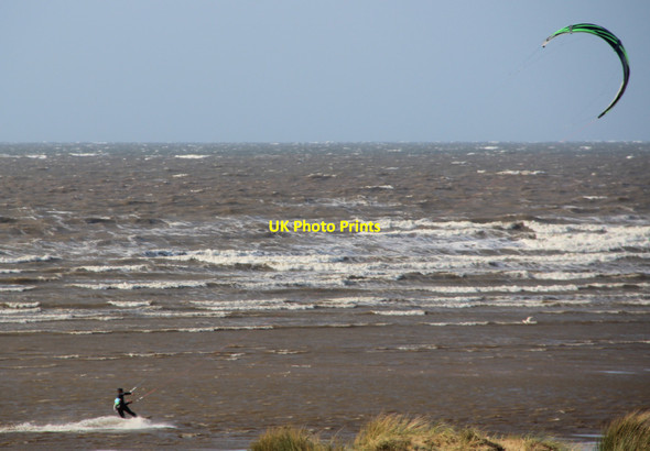 Photo 6"x4" Kite Surfer, Old Hunstanton, Norfolk Hunstanton c2012 P2