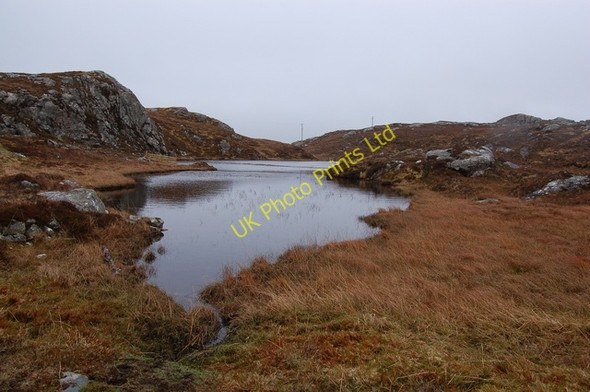 Photo 6"x4" Lochan above Greosabhagh Greosabhagh c2007