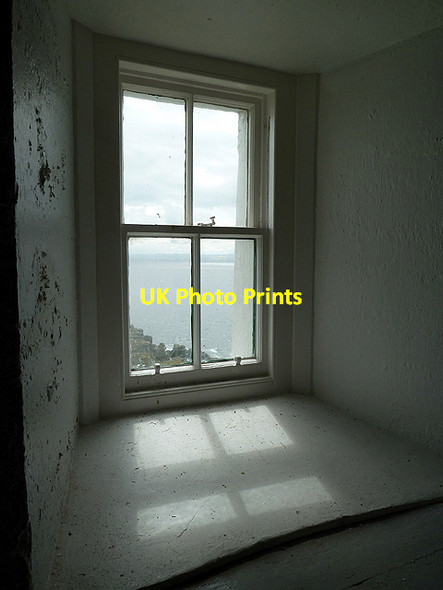 Photo 6"x4" Looking out the window of the South Horn on the Isle of May Maiden Hair c2012