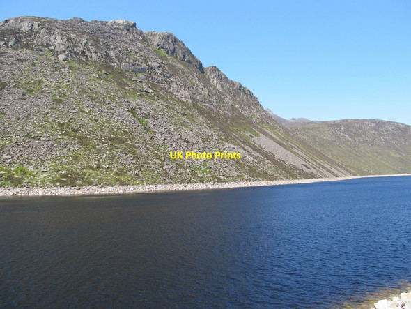 Photo 6"x4" Ben Crom mountain viewed across Ben Crom Reservoir Attical c2012