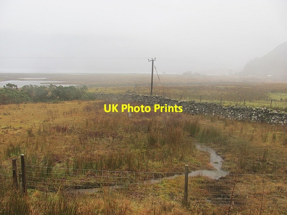 Photo 6"x4" Wet field, Kintail Shiel Bridge\/NG9318 c2012