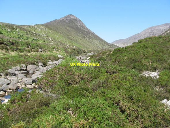 Photo 6"x4" View north-eastwards along the Mill River Attical c2012