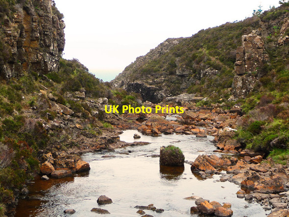 Photo 6"x4" Gorge of the Allt Achaidh Bhig Creagan Dearga\/NG3156 c2012
