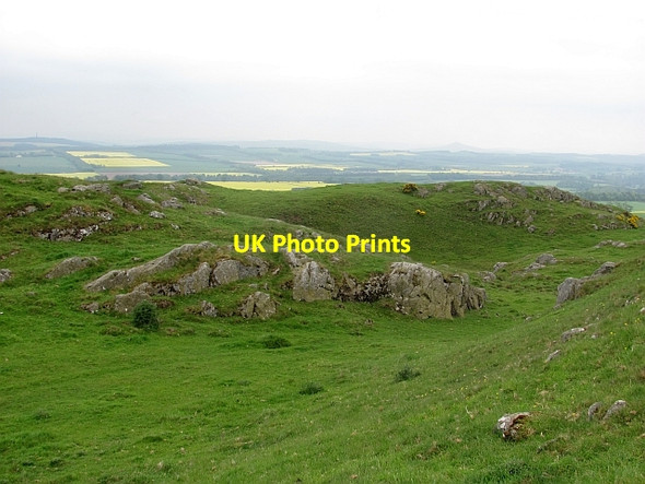 Photo 6"x4" Crags on Lady Hill East Third\/NT6436 c2012