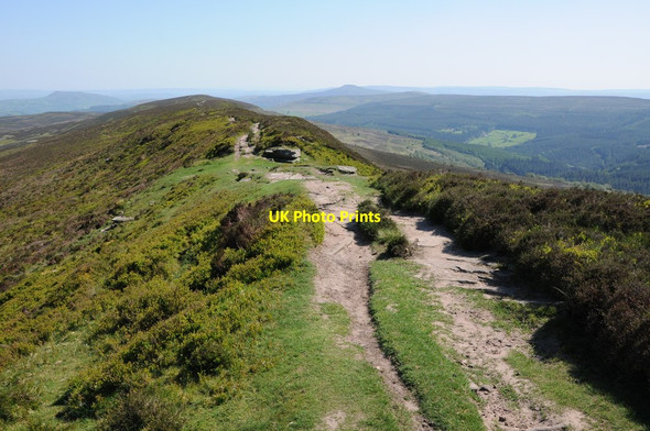 Photo 6"x4" Path near Bwlch Bach Llanthony c2012