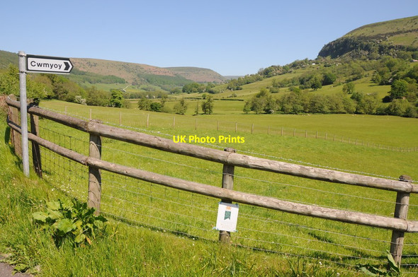 Photo 6"x4" Vale of Ewyas at Cwmyoy Cwmyoy c2012