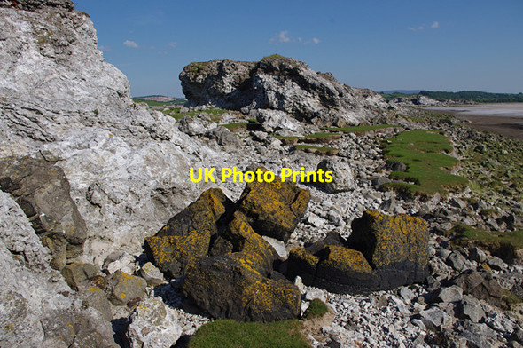 Photo 6"x4" Carnforth slag heaps Carnforth c2012 P2