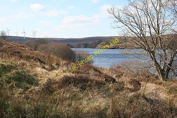 Photo 6"x4" Glenlatterach Reservoir Kellas\/NJ1754 c2007
