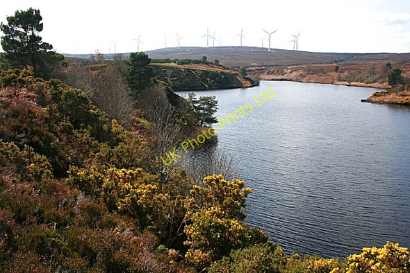 Photo 6"x4" Glenlatterach Reservoir Kellas\/NJ1754 c2007 P2
