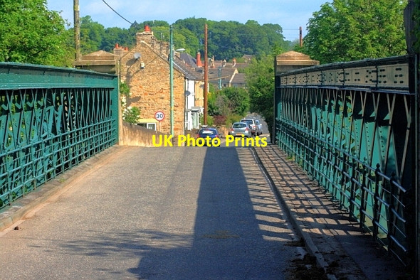 Photo 6"x4" Wolsingham Bridge Upper Town\/NZ0737 c2012