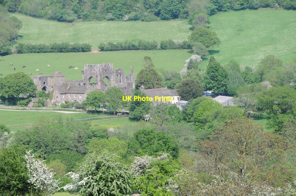 Photo 6"x4" Lanthony Priory Llanthony c2012
