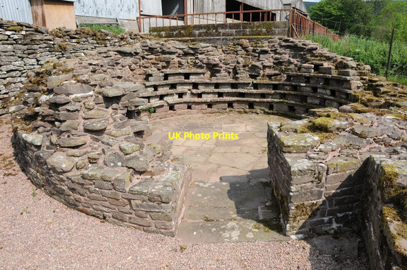 Photo 6"x4" Remains of a dovecot Llanthony c2012