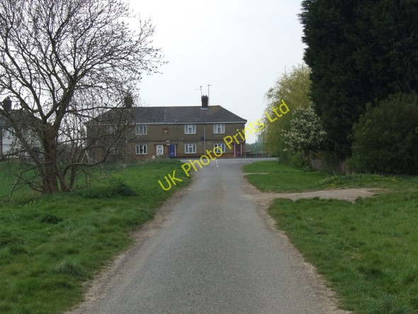 Photo 6"x4" Road Junction, Stow Fen, March March\/TL4196 c2007