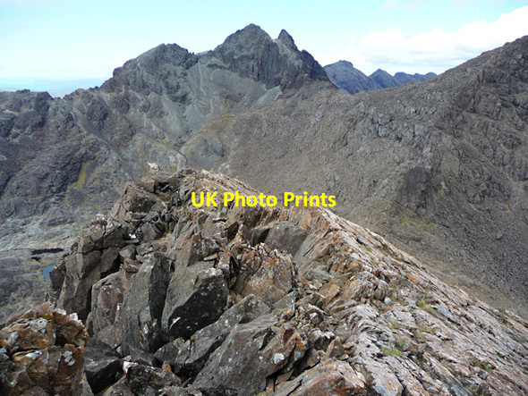 Photo 6"x4" The north ridge of Sg\u00c3\u00b9rr nan Eag Sg\u00f9rr nan Eag c2012