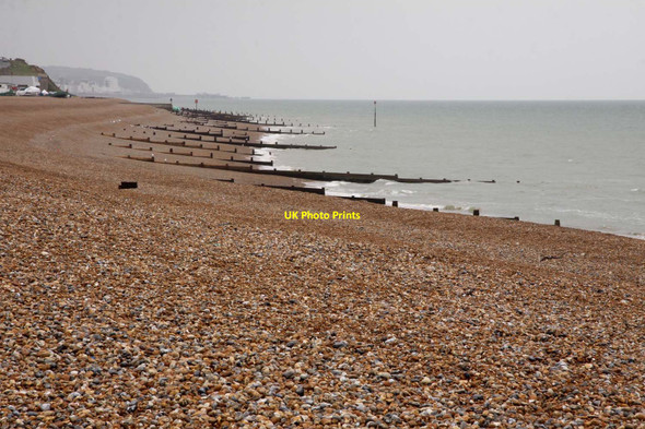 Photo 6"x4" The beach at Bexhill Bexhill c2012