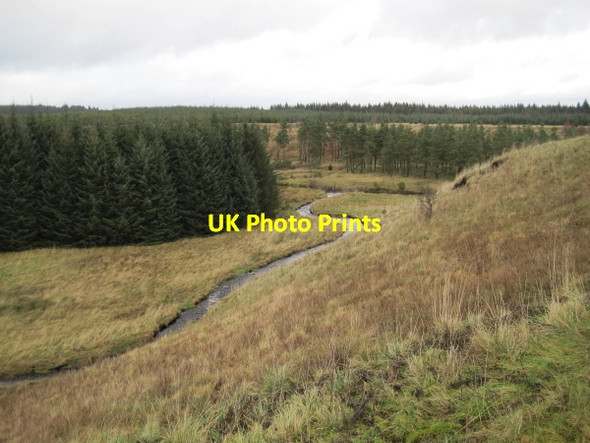 Photo 6"x4" Confluence of the Clint Burn and Henpenny Sike Clint Burn c2011