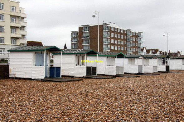 Photo 6"x4" Beach huts in Bexhill Bexhill c2012