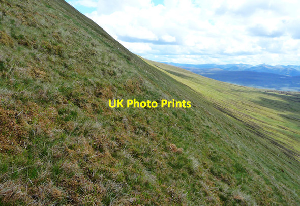 Photo 6"x4" South west slope of Fionn Bheinn Achnasheen\/Achadh na Sine c2012