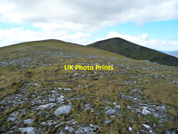 Photo 6"x4" East ridge of Fionn Bheinn Toll M\u00f2r c2012