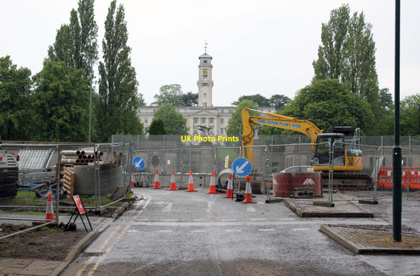 Photo 6"x4" Sports ground exit  Beeston\/SK5236 c2012