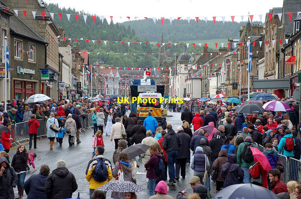 Photo 6"x4" Peebles High Street, Beltane Saturday Peebles\/NT2540 c2012