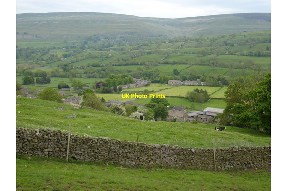 Photo 6"x4" Bishopdale near Thoralby Newbiggin\/SD9985 c2012