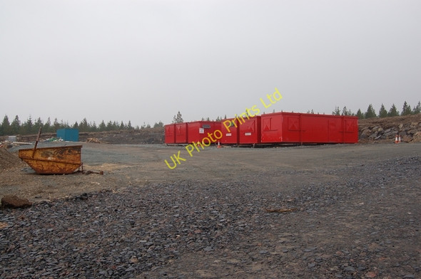 Photo 6"x4" Site Office for Ben Aketil power station Blackhill\/NG3450 c2007