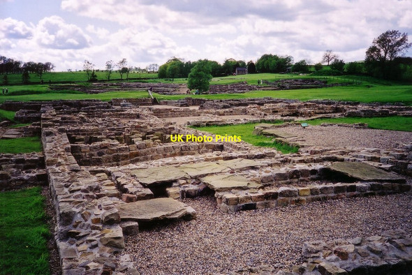 Photo 6"x4" Vindolanda Roman Fort in May 2000 Birkshaw\/NY7765 c2000