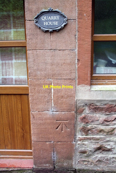 Photo 6"x4" Benchmark on 'Quarry House' Armathwaite\/NY5046 c2012