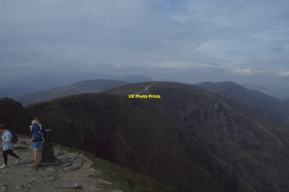 Photo 6"x4" Old Man of Coniston: summit Bowmanstead c1996
