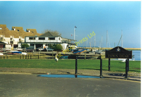 Photo 6"x4" Town Quay, Christchurch Christchurch\/SZ1592 c1994