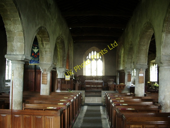 Photo 6"x4" Interior, St Oswald Church, Horton in Ribblesdale Brackenbottom c2007