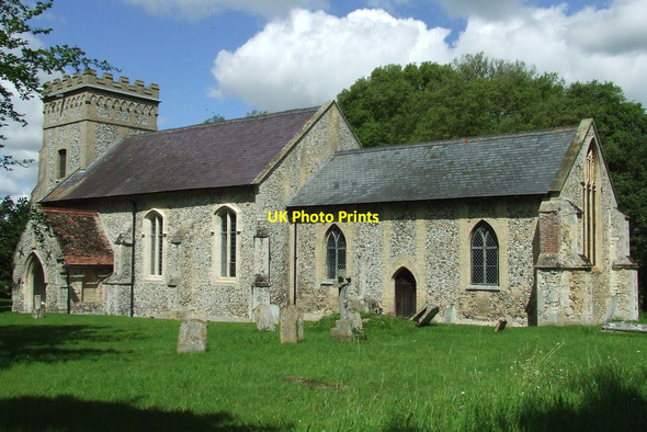 Photo 6"x4" St Mary's Weston Colville Weston Colville c2012