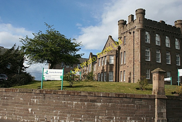 Photo 6"x4" County Buildings Forfar c2007