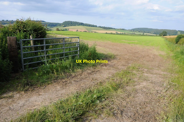 Photo 6"x4" Field gateway Evenjobb\/Einsiob c2012