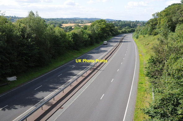 Photo 6"x4" The A441 near Bordesley Rowney Green c2012