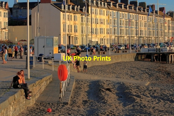 Photo 6"x4" Marine Terrace Aberystwyth c2012