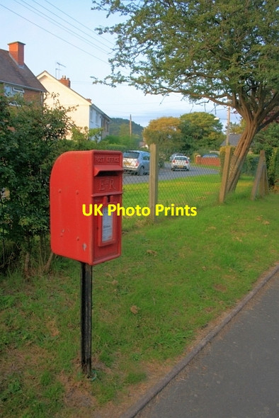 Photo 6"x4" Postbox, Clarach Aberystwyth c2012