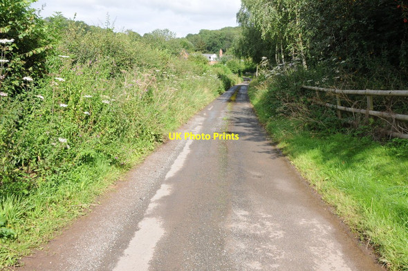 Photo 6"x4" Road to Castle Frome church Castle Frome c2012