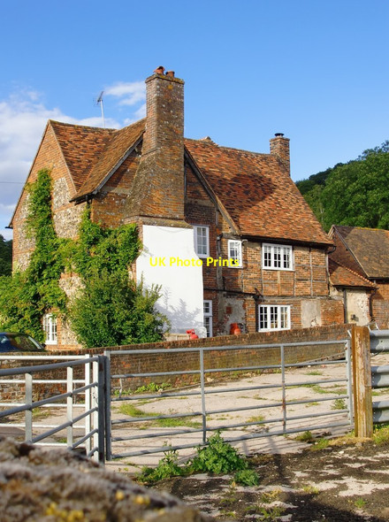 Photo 6"x4" The farmhouse, Upper Assendon Farm, Stonor Stonor c2012