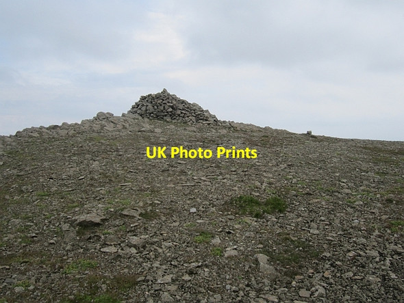 Photo 6"x4" Summit, D\u00c3\u00b9n da Ghaoithe Craignure c2012