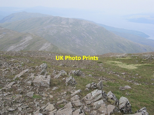 Photo 6"x4" On D\u00c3\u00b9n da Ghaoithe Craignure c2012