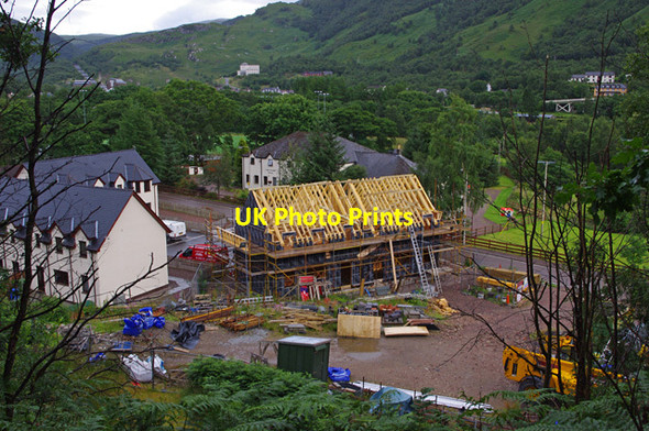 Photo 6"x4" Building site, Kinlochleven Kinlochmore c2012