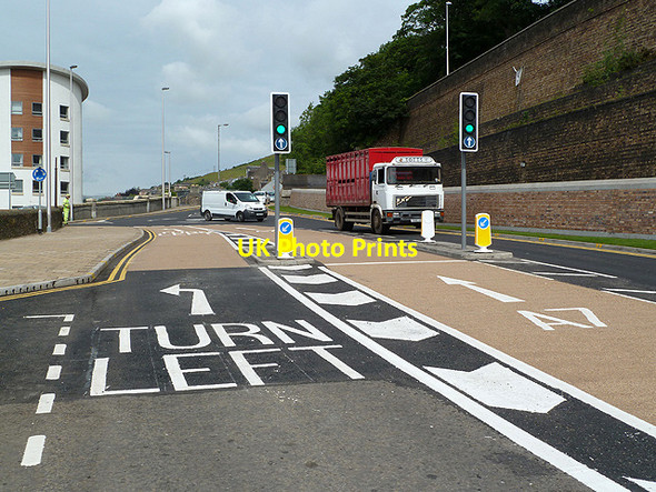 Photo 6"x4" The Galashiels Inner Relief Road Galashiels c2012