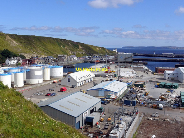 Photo 6"x4" Scrabster Harbour Thurso c2012